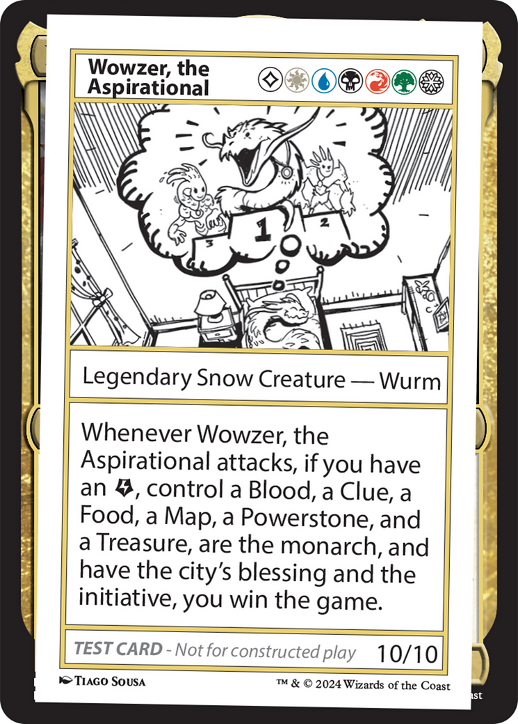 Wowzer, the Aspirational [Mystery Booster 2 Playtest Cards] | D20 Games