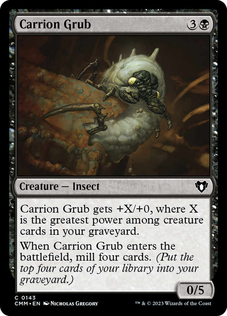 Carrion Grub [Commander Masters] | D20 Games