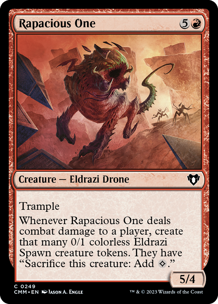 Rapacious One [Commander Masters] | D20 Games