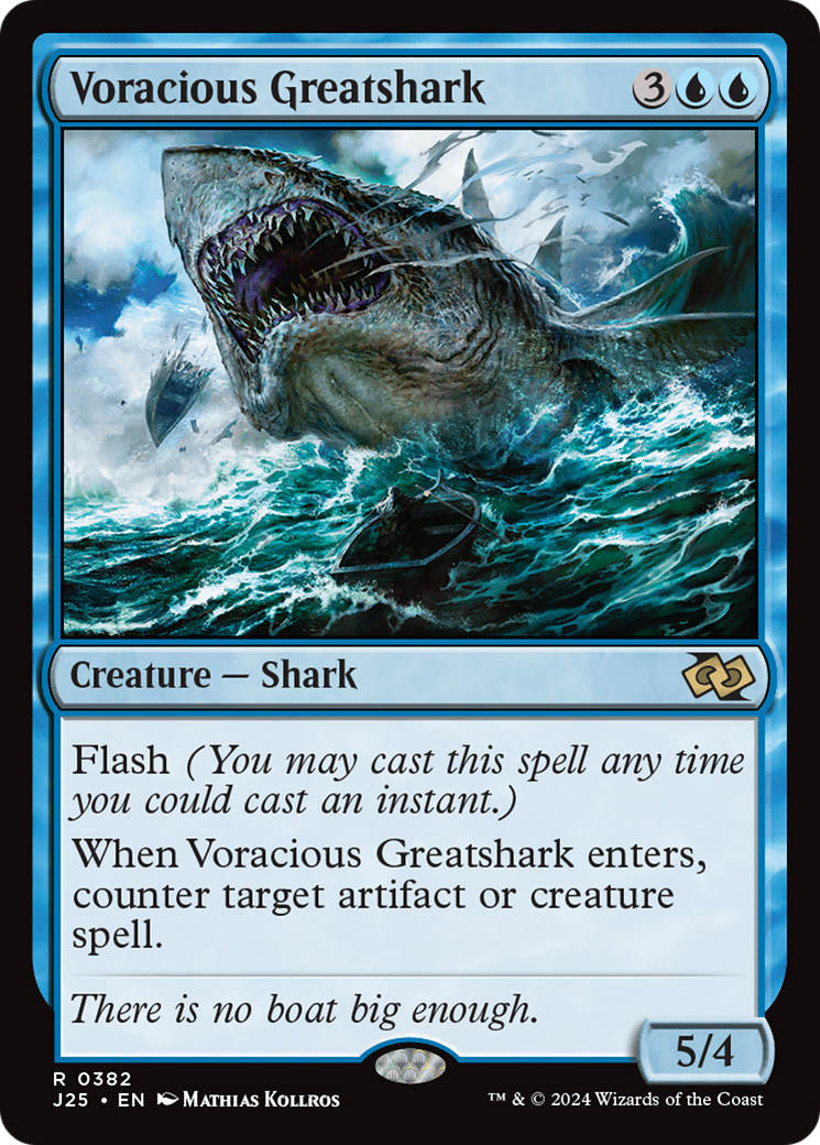 Voracious Greatshark [Foundations Jumpstart] | D20 Games