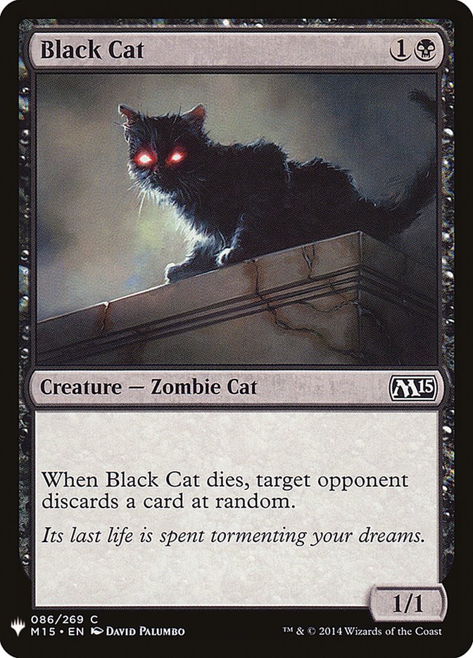 Black Cat [Mystery Booster] | D20 Games