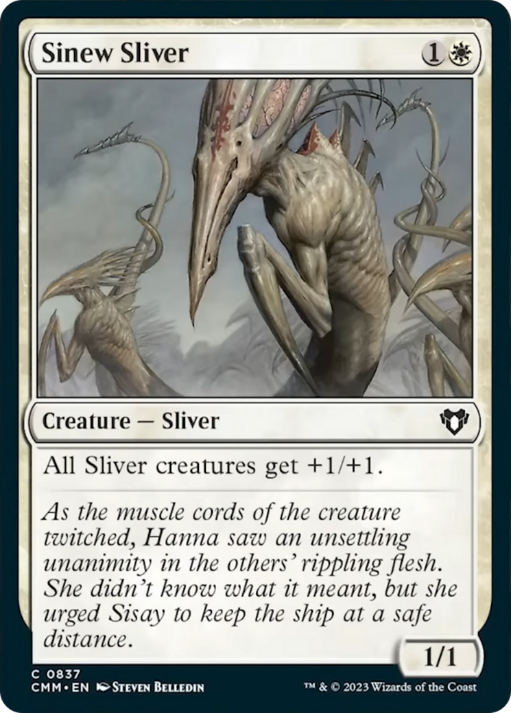 Sinew Sliver [Commander Masters] | D20 Games