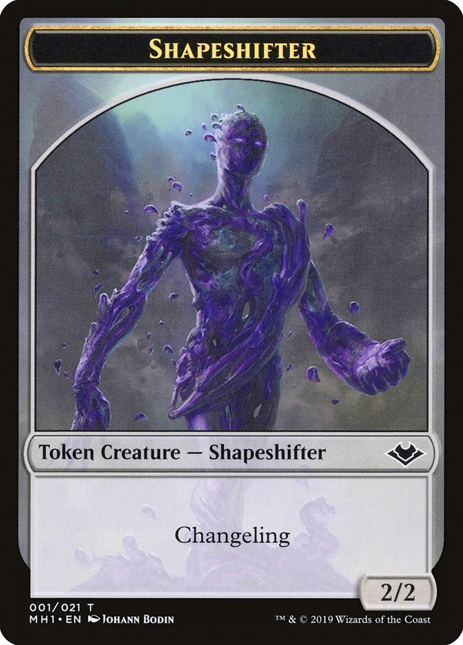 Shapeshifter Token [Modern Horizons Tokens] | D20 Games