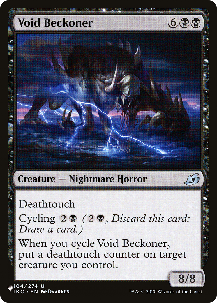 Void Beckoner [The List Reprints] | D20 Games