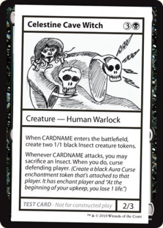 Celestine Cave Witch (2021 Edition) [Mystery Booster Playtest Cards] | D20 Games