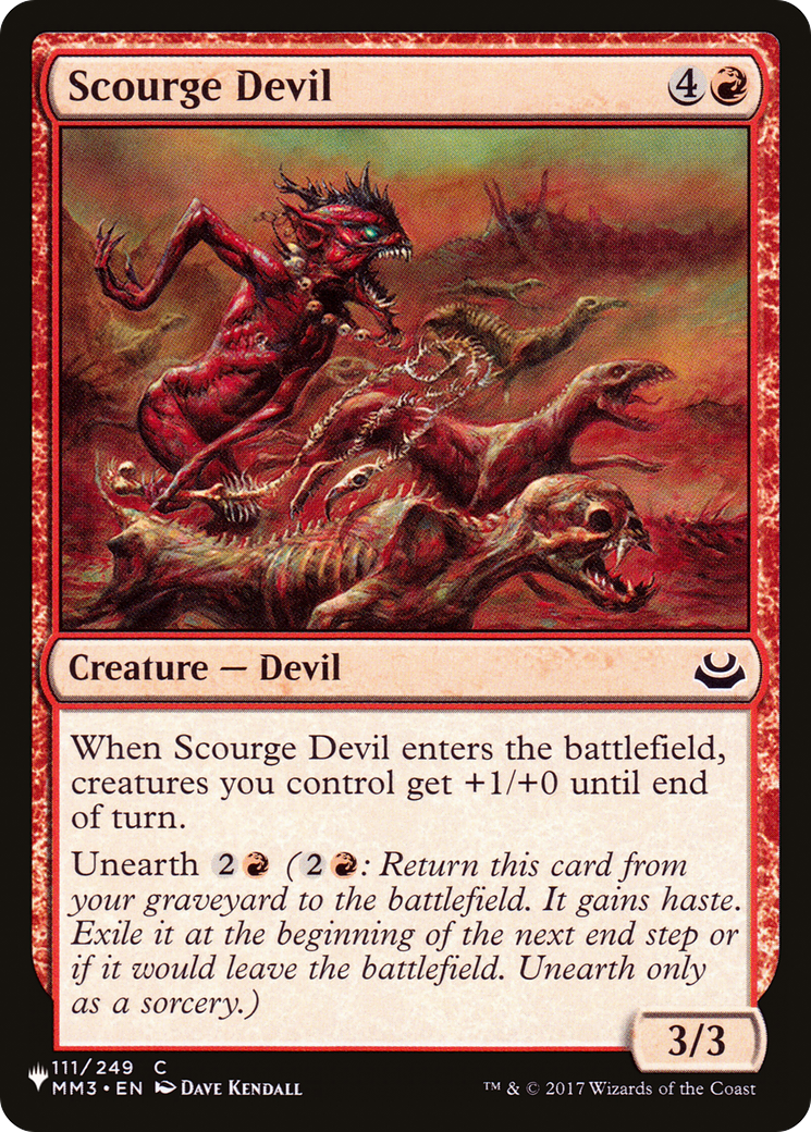 Scourge Devil [The List Reprints] | D20 Games