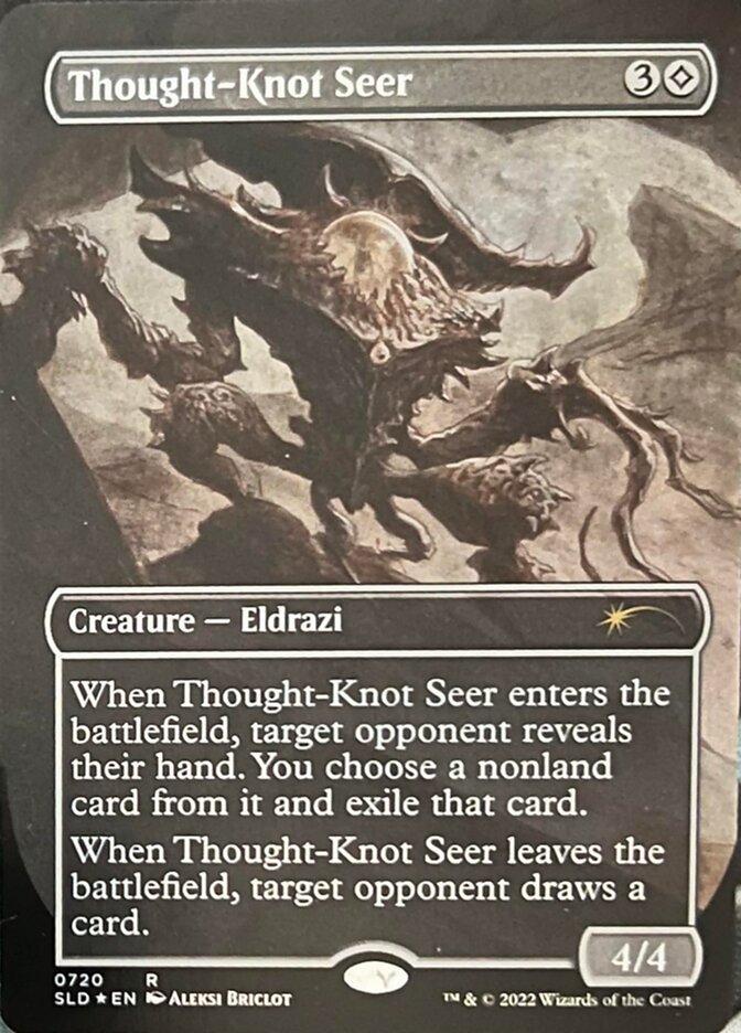 Thought-Knot Seer (720) (Borderless) [Secret Lair Drop Promos] | D20 Games