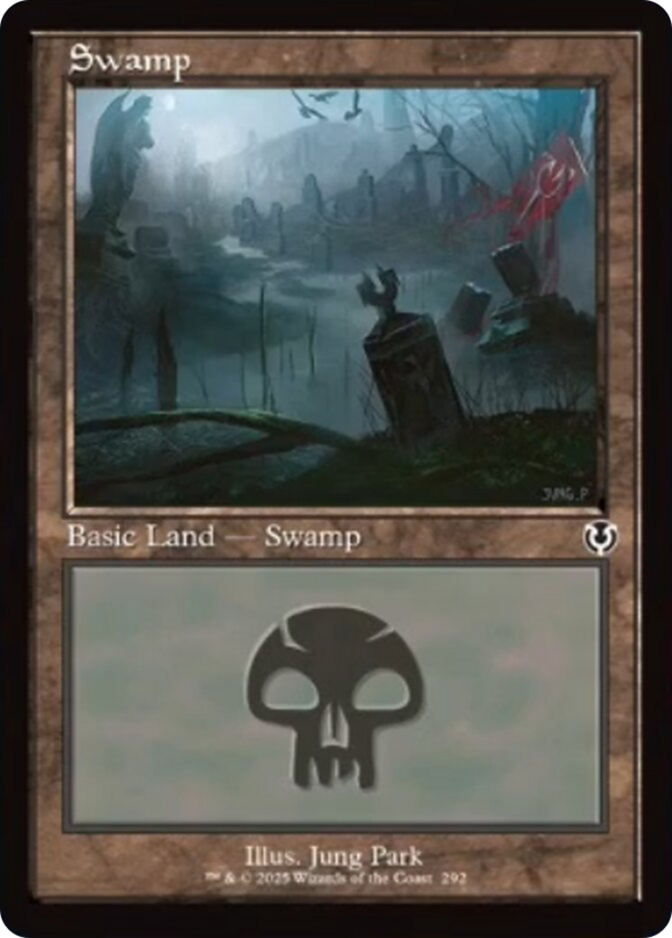 Swamp (292) (Retro Frame) [Innistrad Remastered] | D20 Games