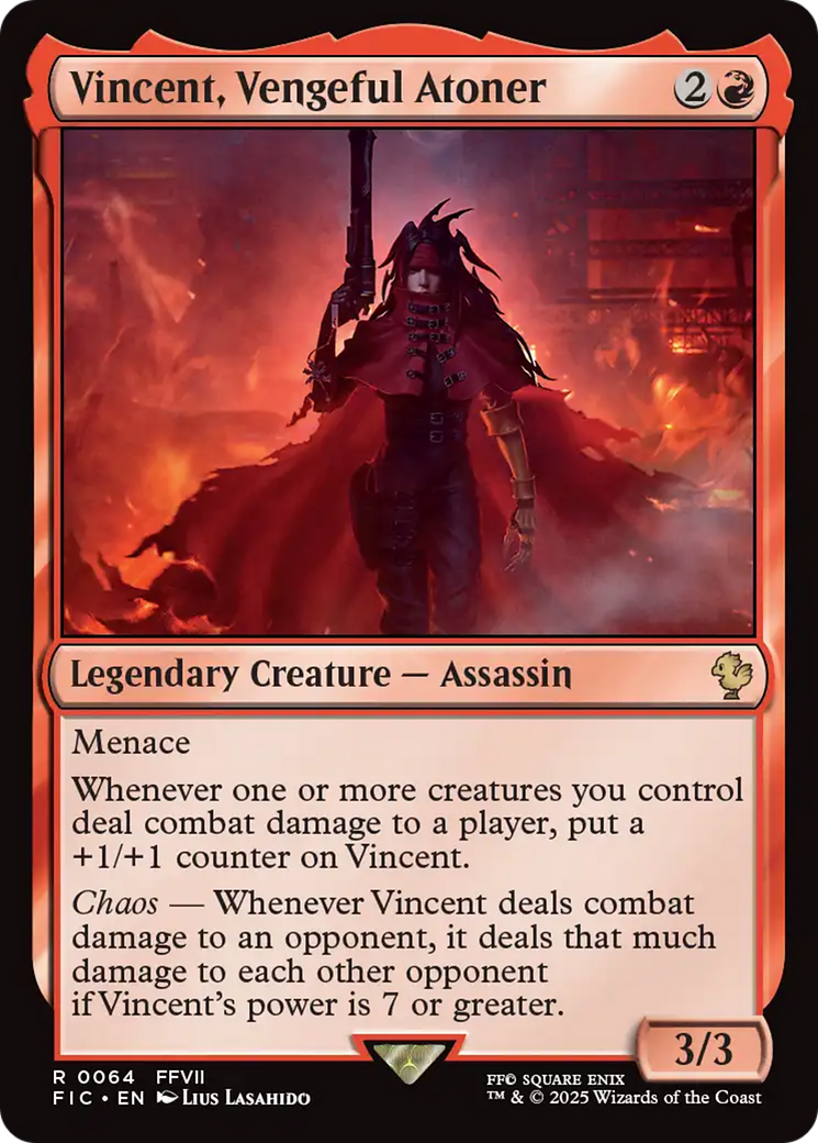 Vincent, Vengeful Atoner [FINAL FANTASY Commander] | D20 Games