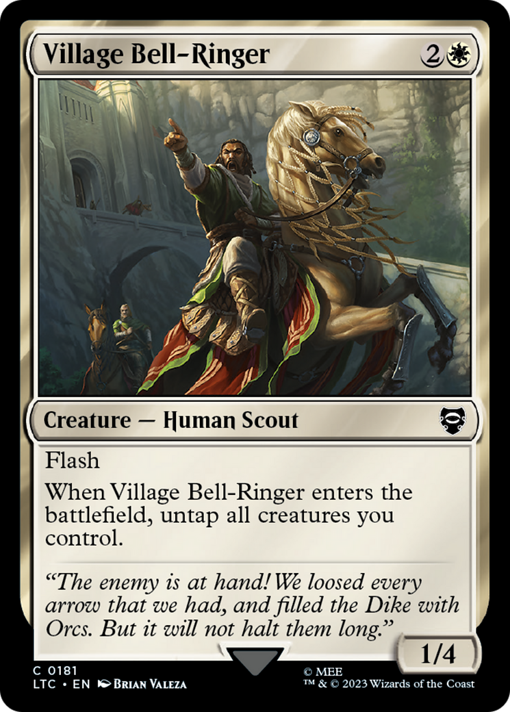 Village Bell-Ringer [The Lord of the Rings: Tales of Middle-Earth Commander] | D20 Games