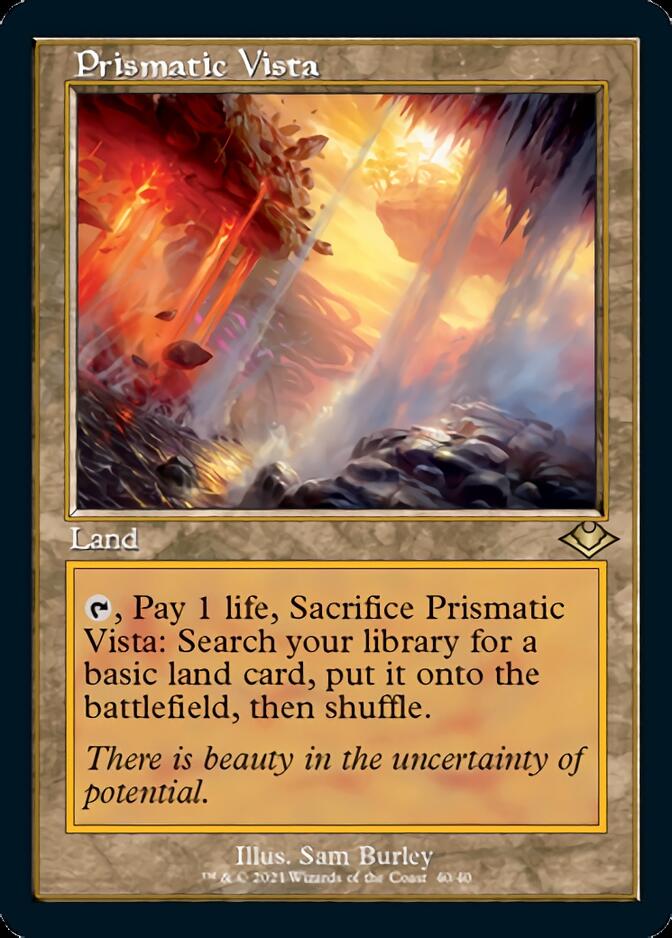 Prismatic Vista (Retro) [Modern Horizons] | D20 Games