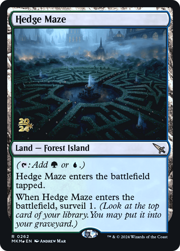 Hedge Maze [Murders at Karlov Manor Prerelease Promos] | D20 Games