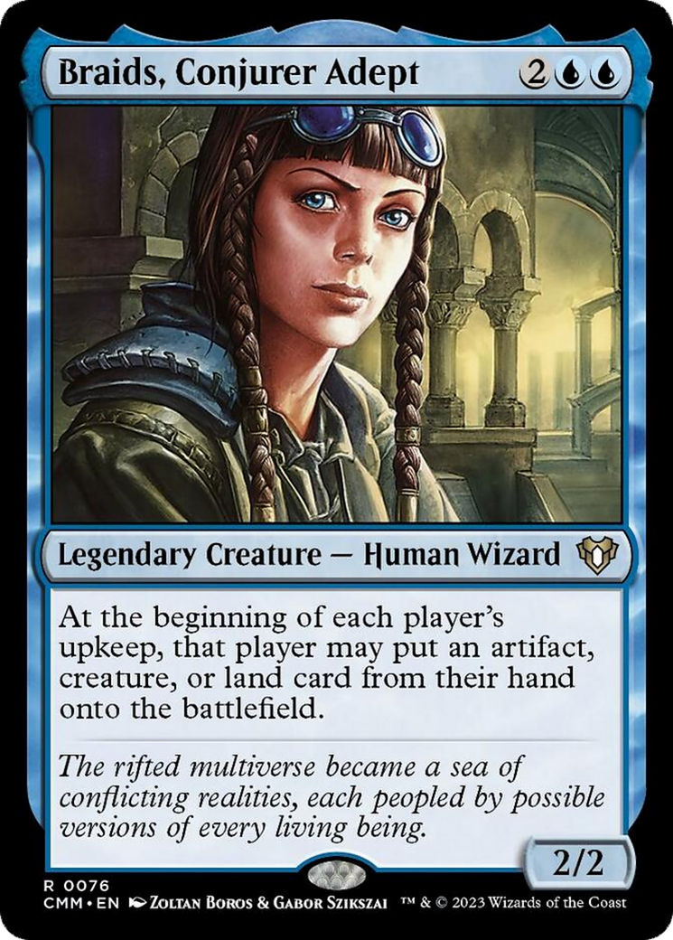 Braids, Conjurer Adept [Commander Masters] | D20 Games