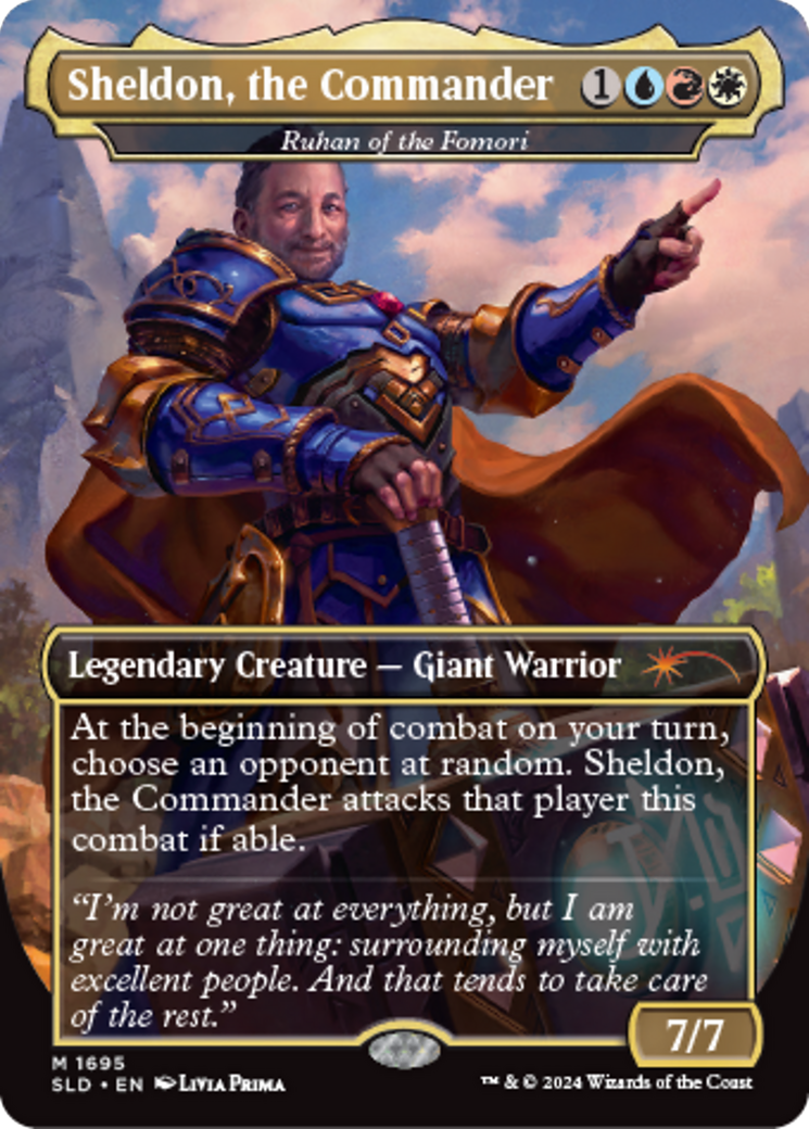 Ruhan of the Fomori - Sheldon, the Commander [Secret Lair: Sheldon's Spellbook] | D20 Games