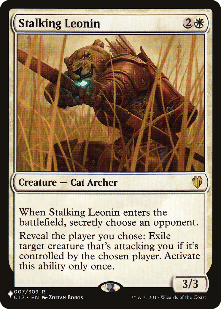 Stalking Leonin [The List] | D20 Games