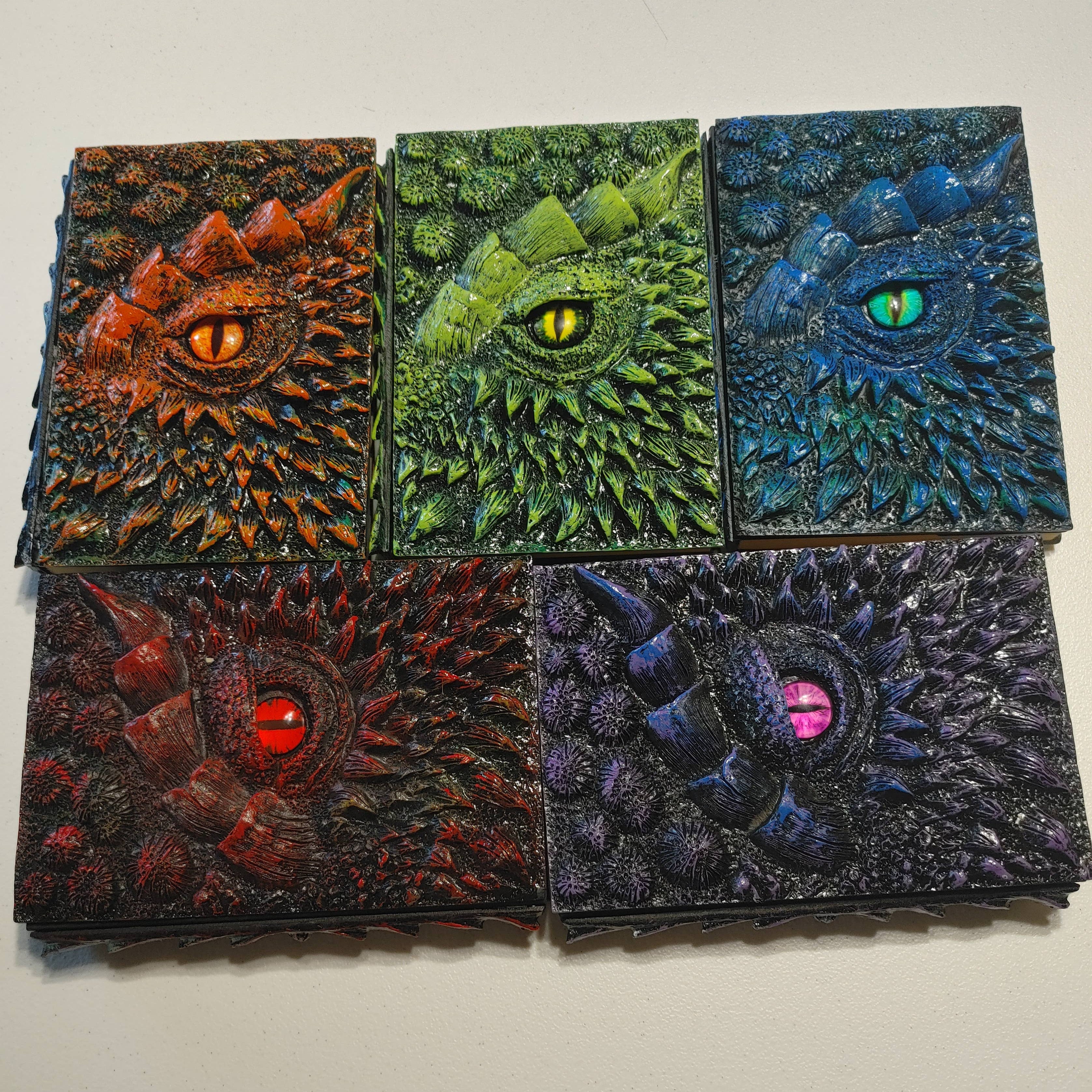 3D Dragon Journal (Resin): Magenta | D20 Games