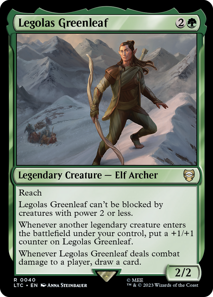 Legolas Greenleaf [The Lord of the Rings: Tales of Middle-Earth Commander] | D20 Games