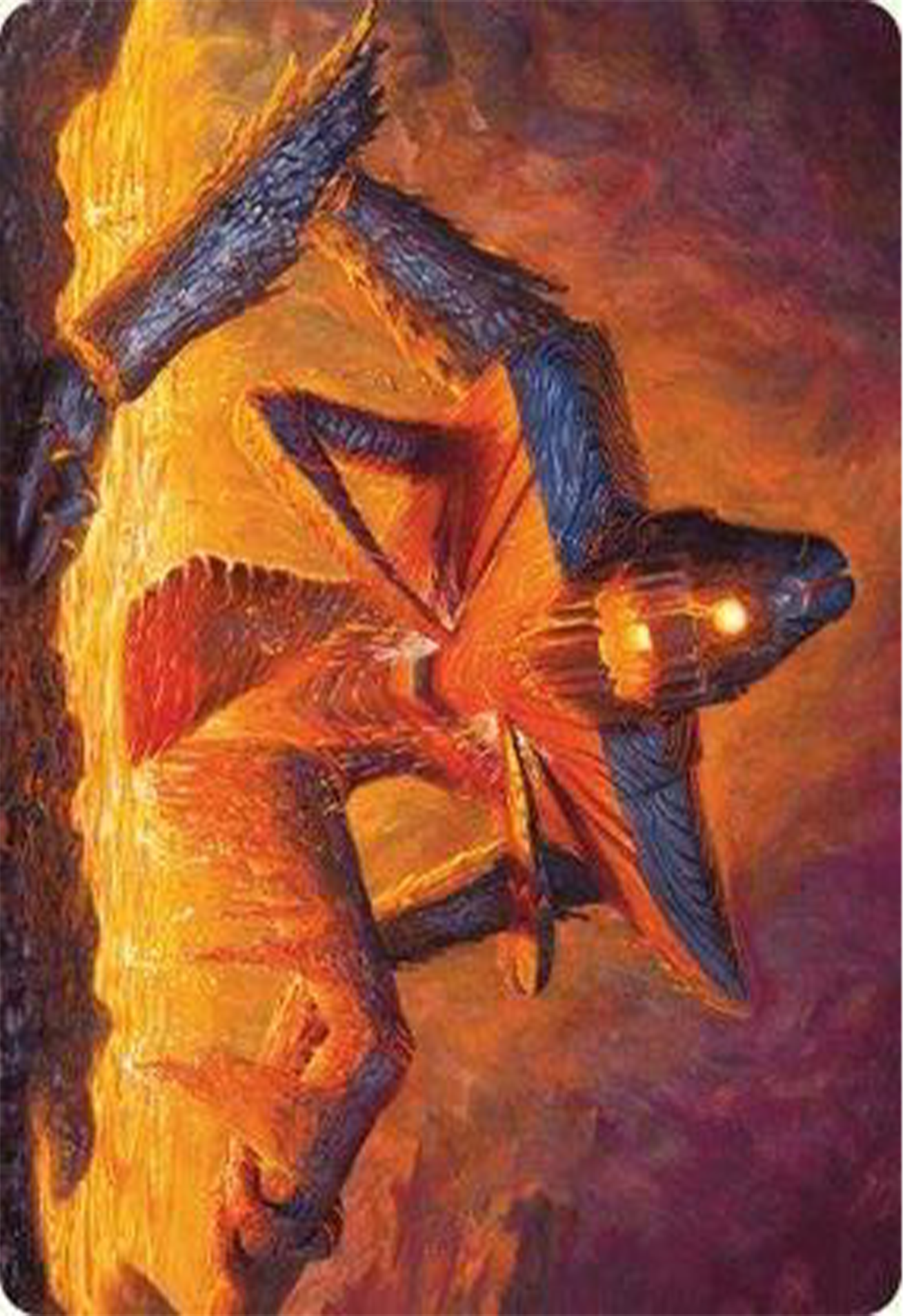 Molten Gatekeeper Art Card [Modern Horizons 3 Art Series] | D20 Games