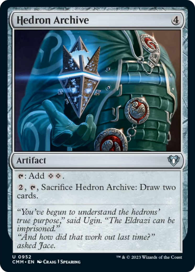 Hedron Archive [Commander Masters] | D20 Games