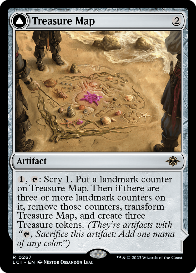 Treasure Map // Treasure Cove [The Lost Caverns of Ixalan] | D20 Games