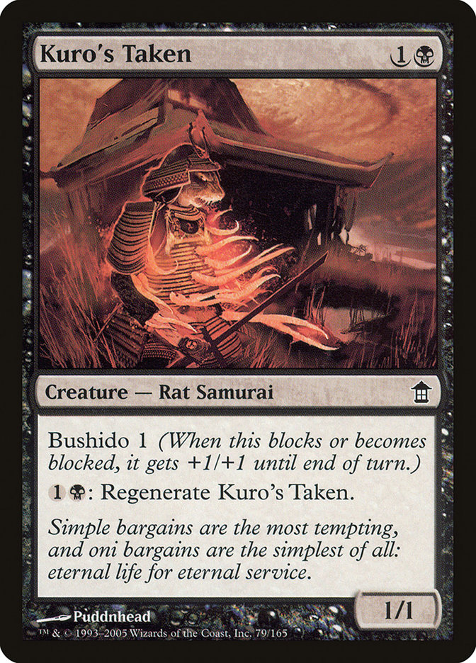 Kuro's Taken [Saviors of Kamigawa] | D20 Games