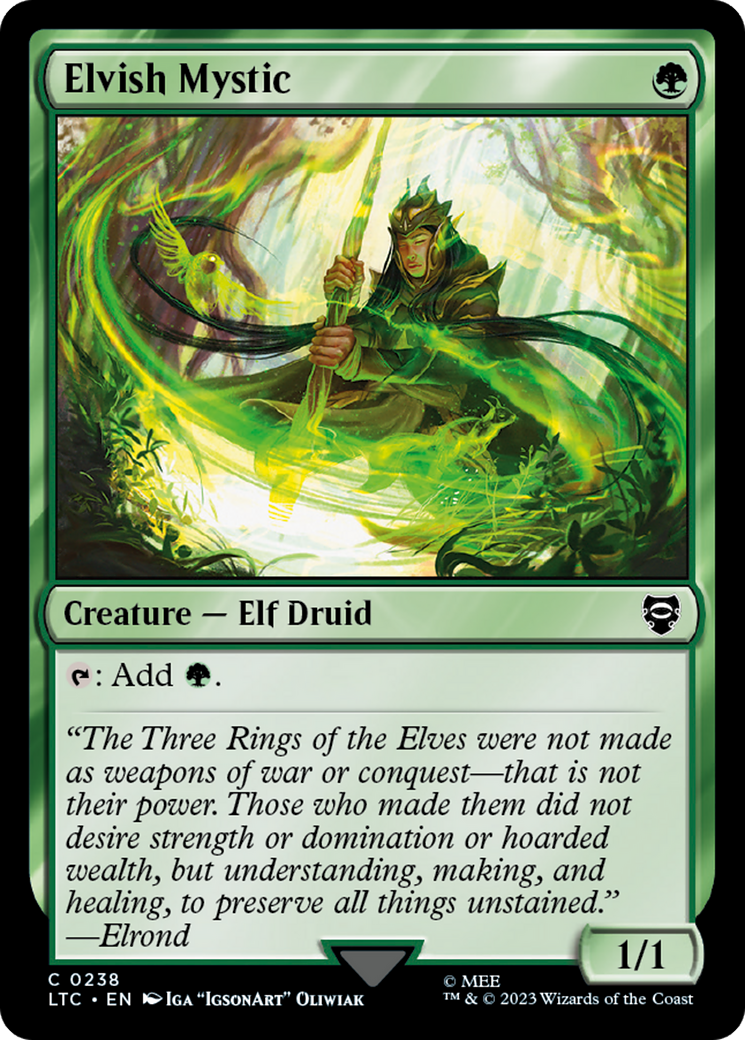 Elvish Mystic [The Lord of the Rings: Tales of Middle-Earth Commander] | D20 Games