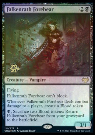 Falkenrath Forebear [Innistrad: Crimson Vow Prerelease Promos] | D20 Games