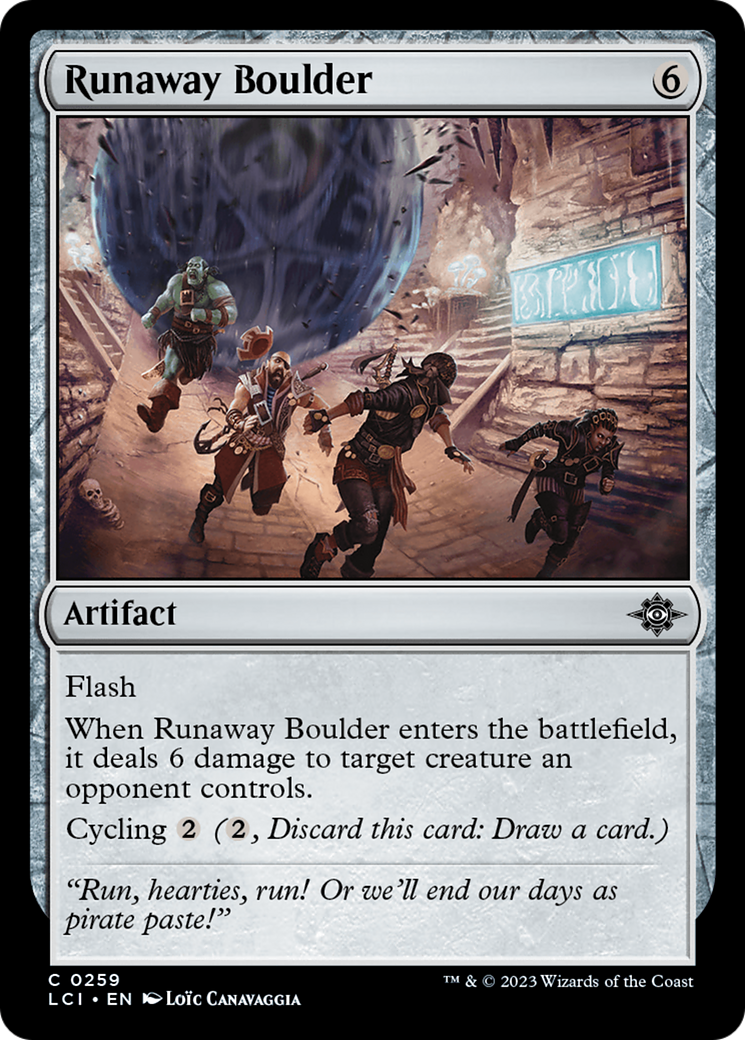 Runaway Boulder [The Lost Caverns of Ixalan] | D20 Games