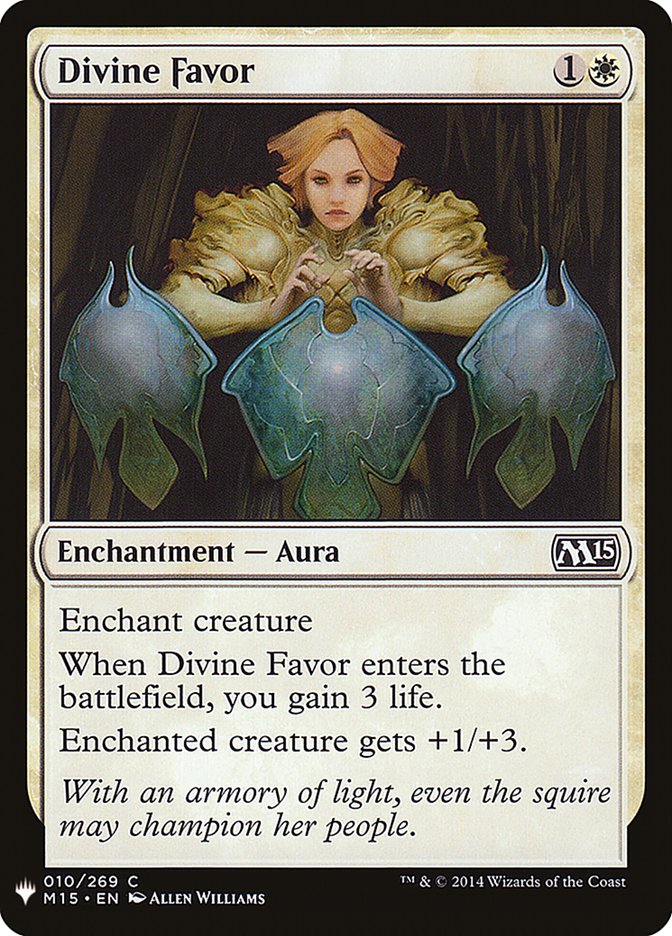 Divine Favor [Mystery Booster] | D20 Games