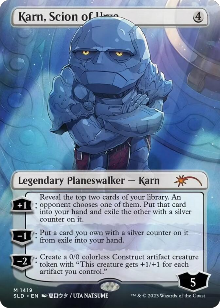 Karn, Scion of Urza (Rainbow Foil) [Secret Lair Drop Series] | D20 Games