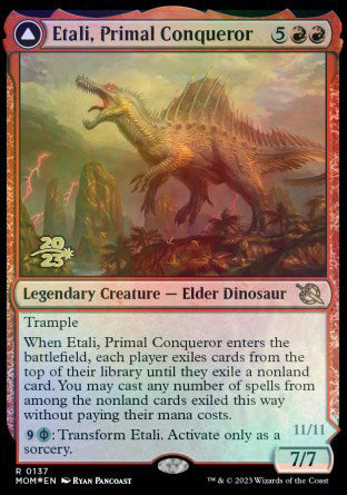 Etali, Primal Conqueror // Etali, Primal Sickness [March of the Machine Prerelease Promos] | D20 Games