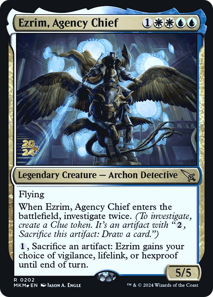 Ezrim, Agency Chief [Murders at Karlov Manor Prerelease Promos] | D20 Games