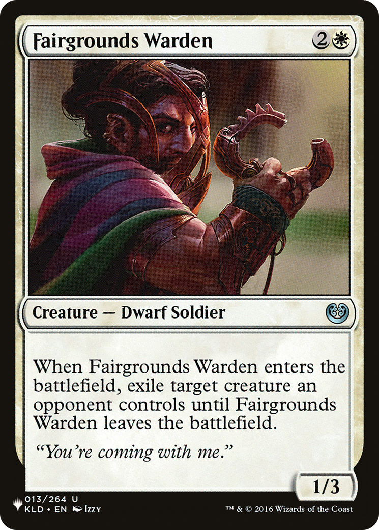 Fairgrounds Warden [The List] | D20 Games