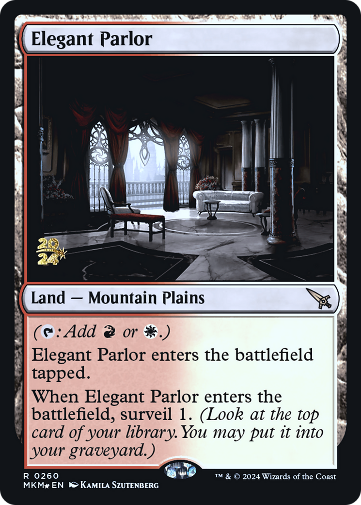 Elegant Parlor [Murders at Karlov Manor Prerelease Promos] | D20 Games