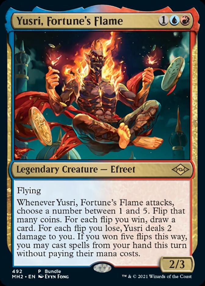 Yusri, Fortune's Flame (Bundle) [Modern Horizons 2] | D20 Games