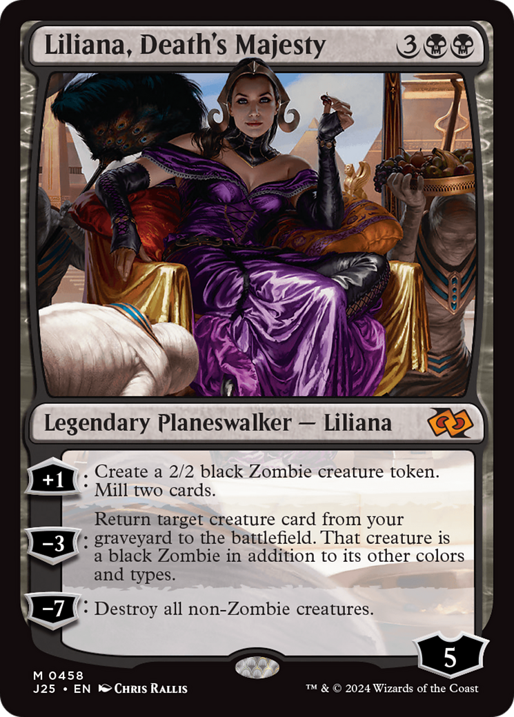 Liliana, Death's Majesty [Foundations Jumpstart] | D20 Games