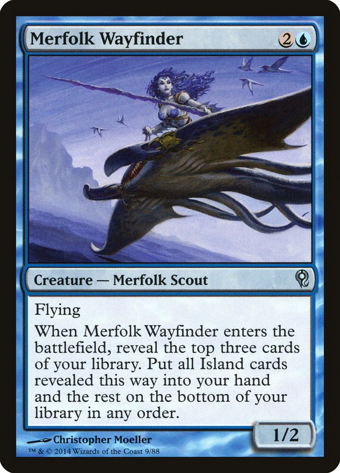 Merfolk Wayfinder [Duel Decks: Jace vs. Vraska] | D20 Games