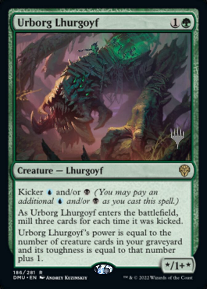 Urborg Lhurgoyf (Promo Pack) [Dominaria United Promos] | D20 Games