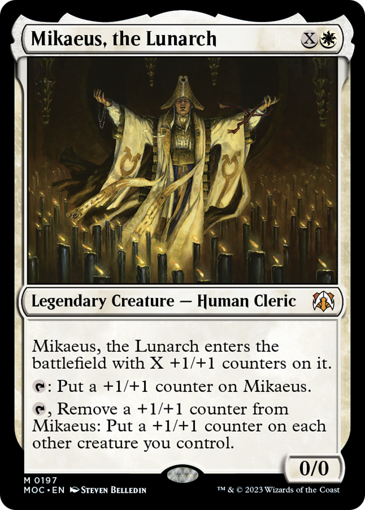 Mikaeus, the Lunarch [March of the Machine Commander] | D20 Games