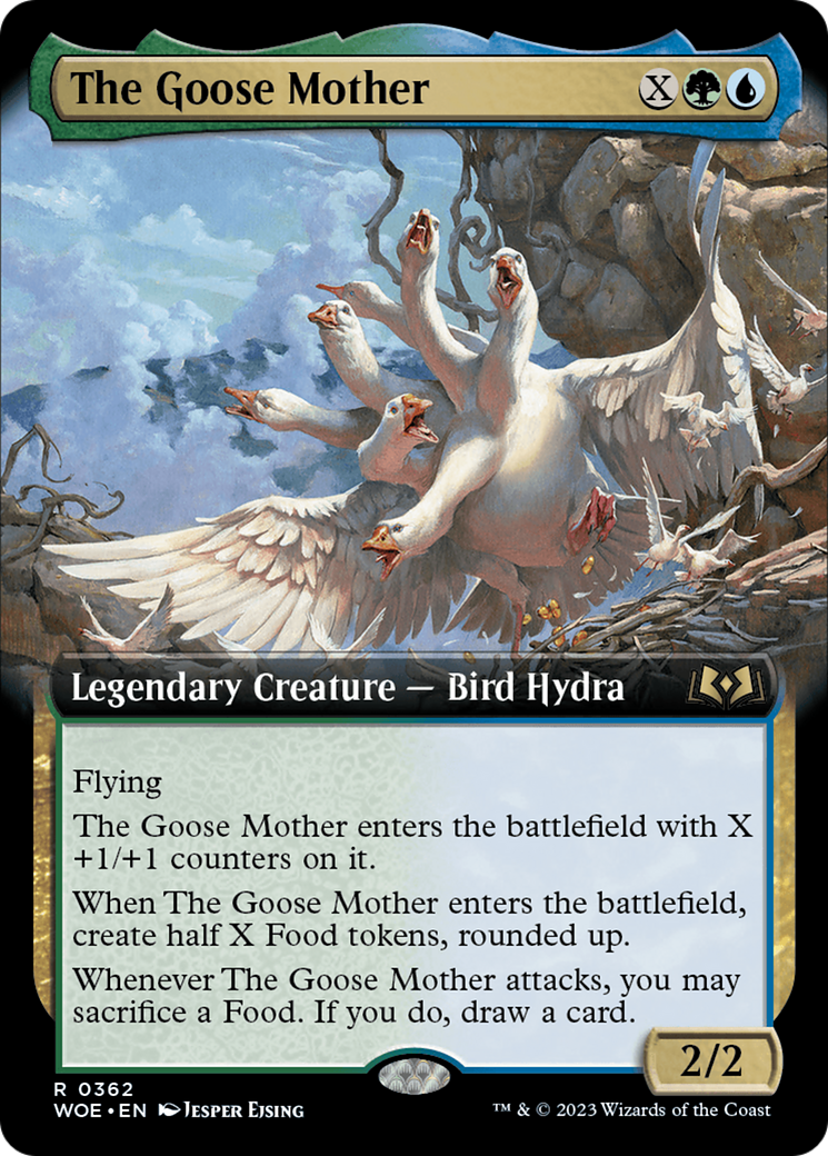 The Goose Mother (Extended Art) [Wilds of Eldraine] | D20 Games