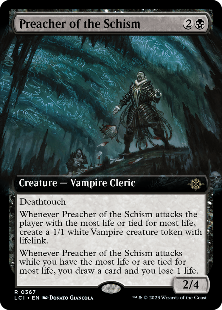 Preacher of the Schism (Extended Art) [The Lost Caverns of Ixalan] | D20 Games