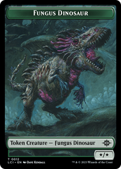 Fungus Dinosaur // Spirit Double-Sided Token [The Lost Caverns of Ixalan Tokens] | D20 Games