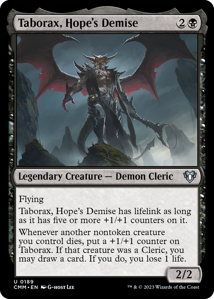 Taborax, Hope's Demise [Commander Masters] | D20 Games