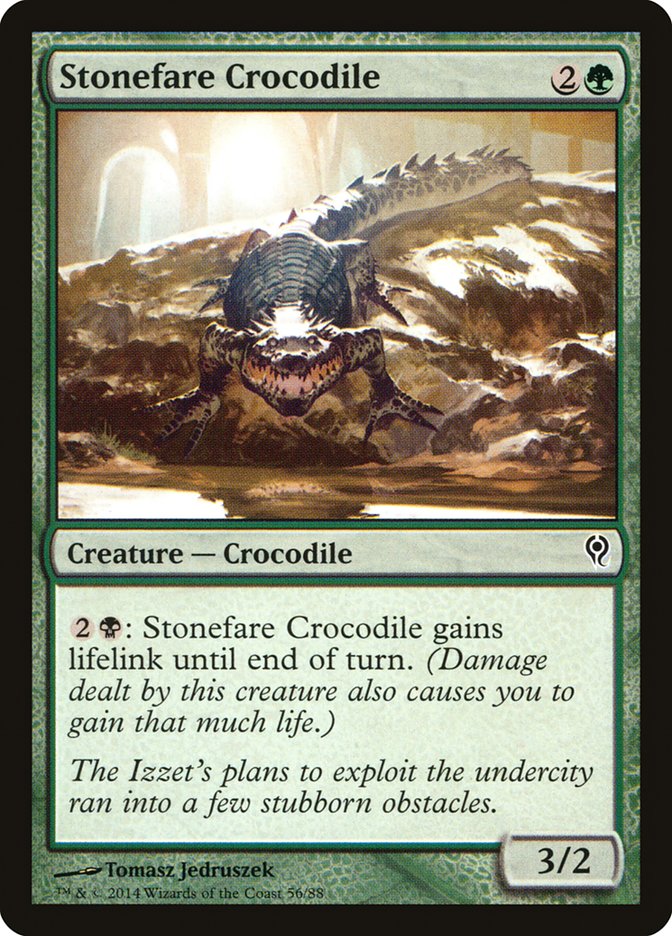Stonefare Crocodile [Duel Decks: Jace vs. Vraska] | D20 Games