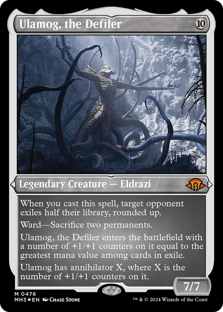 Ulamog, the Defiler (Foil Etched) [Modern Horizons 3] | D20 Games