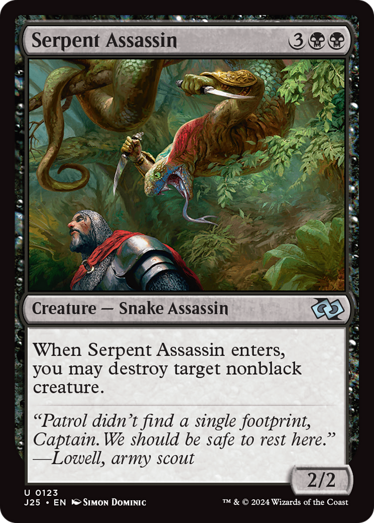 Serpent Assassin [Foundations Jumpstart] | D20 Games