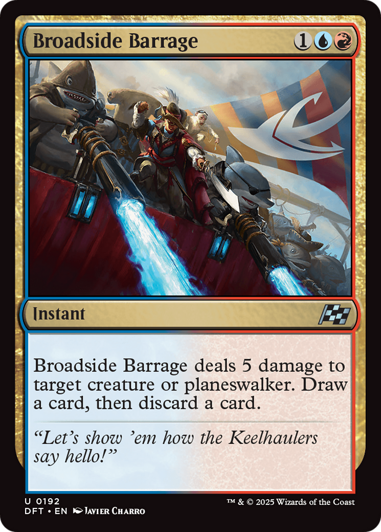 Broadside Barrage [Aetherdrift] | D20 Games