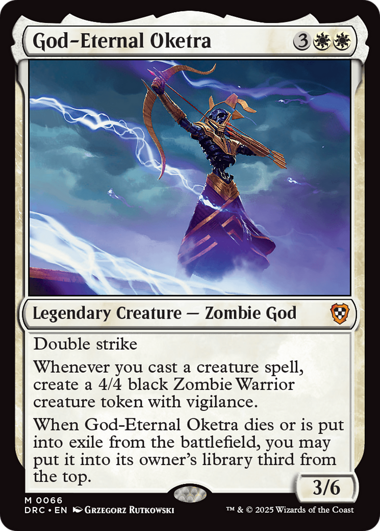 God-Eternal Oketra [Aetherdrift Commander] | D20 Games