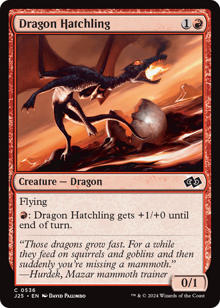 Dragon Hatchling [Foundations Jumpstart] | D20 Games