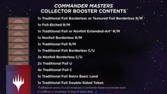 Commander Masters Collector Booster pack | D20 Games